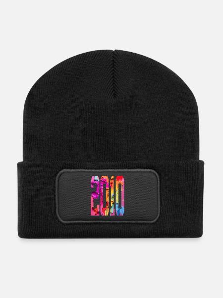 BUNT 16E ANNIVERSAIRE 2010 - Beanie recyclé à patch - noir