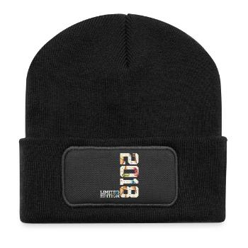 SOMMER LIMITED EDITION 2018 EIS 8. GEBURTSTAG - Recycelte Patch Beanie - Schwarz - Vorne