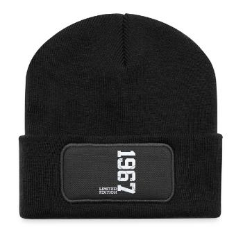 59E ANNIVERSAIRE ÉDITION LIMITÉE 1967 - Beanie recyclé à patch - noir - Devant