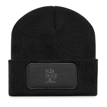 Bester Programmierer Coden Coder - Recycelte Patch Beanie - Schwarz - Vorne