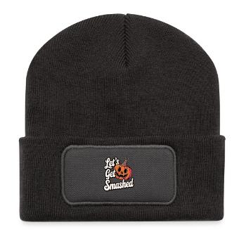 Let's Get Smashed - Recycled Patch Beanie - dark grey - Front
