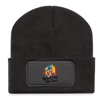 Table tennis - Recycled Patch Beanie - dark grey - Front