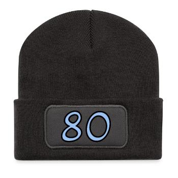 HAPPY BIRTHDAY. HAPPY BIRTHDAY. ANNIVERSARY. - Recycled Patch Beanie - dark grey - Front