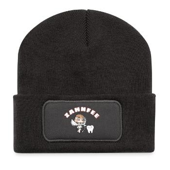 Zahnfee - Recycelte Patch Beanie - Dunkelgrau - Vorne