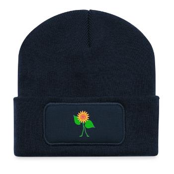 sunflower - Recycled Patch Beanie - french navy - Front