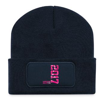 9E ANNIVERSAIRE ÉDITION LIMITÉE 2017 - Beanie recyclé à patch - bleu marine - Devant