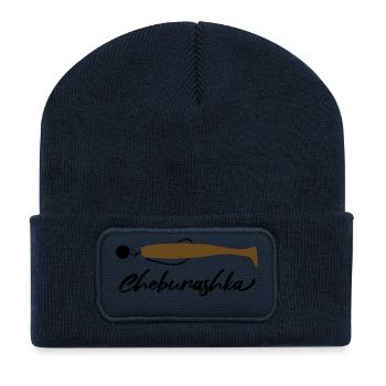 Cheburashka - Chebu Rig & Finesse Art - Recycelte Patch Beanie - French Navy - Vorne