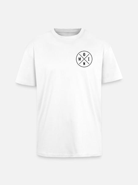 MOIN - Oversized Heavyweight Unisex T-Shirt - Weiß