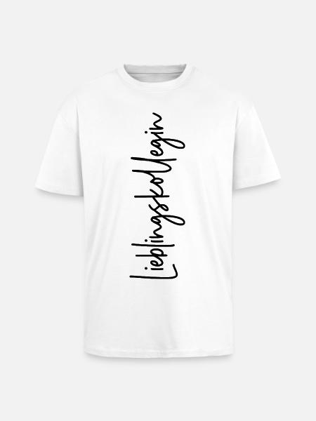 Lieblingskollegin - Oversized Heavyweight Unisex T-Shirt - Weiß