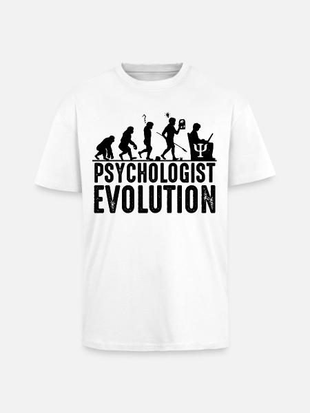 psychologue - T-shirt unisexe oversize épais - blanc