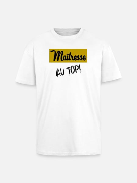 GELIEBTE - Oversized Heavyweight Unisex T-Shirt - Weiß
