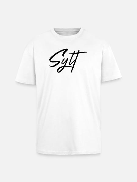 Sylt - Oversized Heavyweight Unisex T-Shirt - Weiß