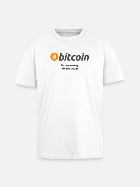 Fixthemoney - Oversized Heavyweight Unisex T-Shirt - Weiß