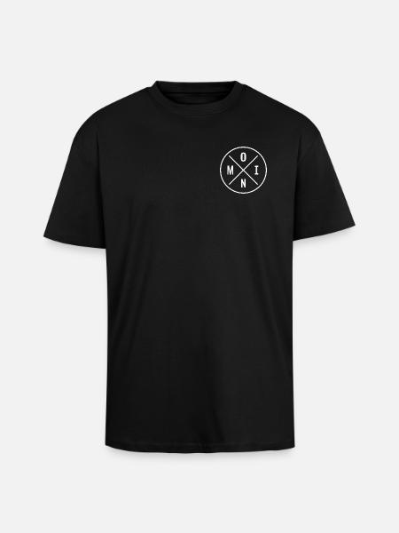 Moin - Oversized Heavyweight Unisex T-Shirt - Schwarz