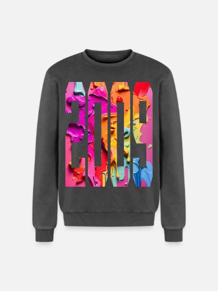 BUNT 17TH BIRTHDAY 2009 - Relaxed Unisex Premium Acid Washed Sweatshirt - acid washed black