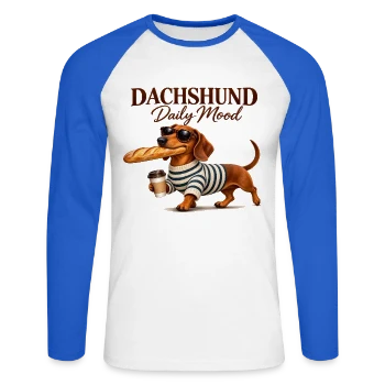 Kurzhaardackel-Shirt „Brot & Kaffee“