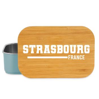 Straßburg | Frankreich - Lunch Box - Hellblau - Vorne
