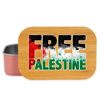 free Palestine - Lunch Box - light pink - Front