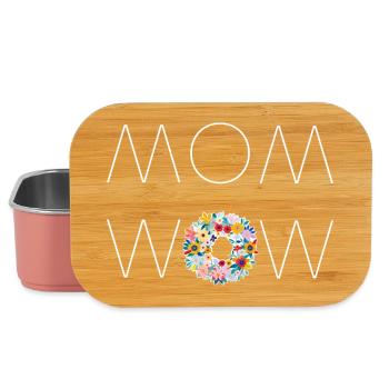 MOM WOW! Geschenk zum Muttertag - Lunch Box - Hellrosa - Vorne