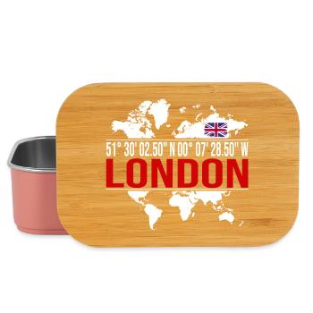 London - Lunch Box - Hellrosa - Vorne