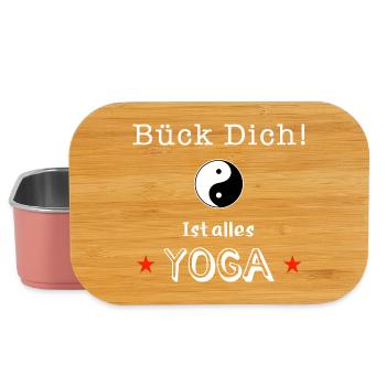 bueck dich yoga - Lunch Box - Hellrosa - Vorne