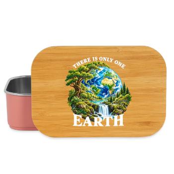 Erde: Einzigartige Naturwelt - Lunch Box - Hellrosa - Vorne