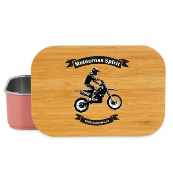 motocross spirit - Lunch Box - Hellrosa - Vorne