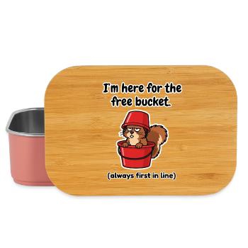 Free Bucket Squirrel Finnland - Lunch Box - Hellrosa - Vorne