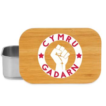 Cymru Gadarn - Lunch Box - Silber - Vorne