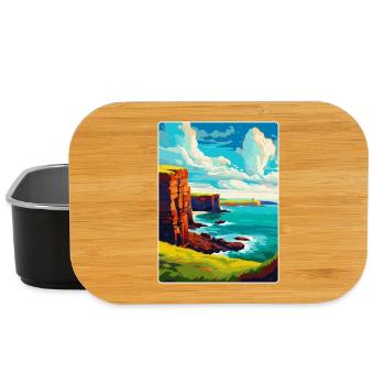 Orkneyinseln Schottland Großbritannien Reise Poster Souvenir - Lunch Box - Schwarz - Vorne