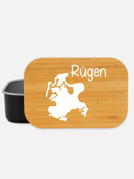 Rügen - Lunch Box - Schwarz