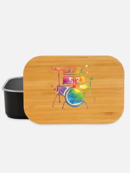 Rhythmischer Schlagzeuger Liveauftritt - Lunch Box - Schwarz