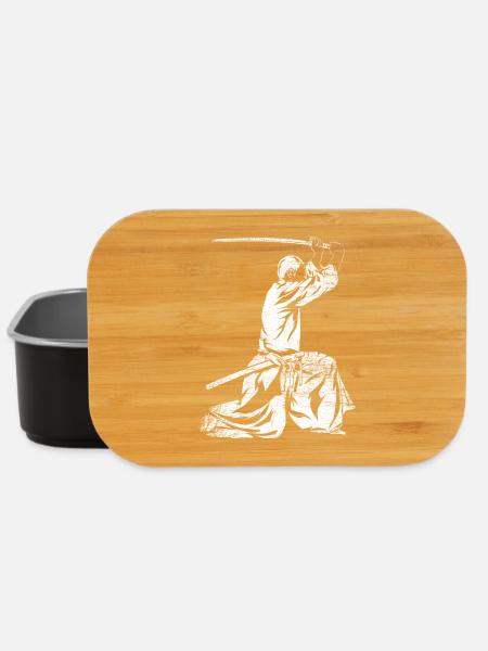 Traditioneller Kumdo Schwertkampf - Lunch Box - Schwarz