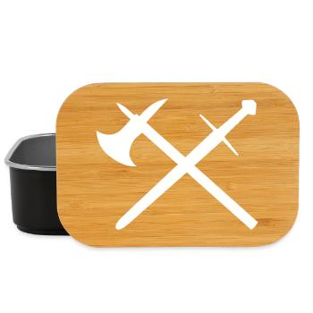 Schwert und Axt - Lunch Box - Schwarz - Vorne
