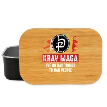 Krav Maga - Boîte à goûter - noir - Devant