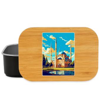 Edirne Türkei Vintage Reiseposter WPA Souvenir - Lunch Box - Schwarz - Vorne