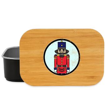 Fescher Nussknacker Weihnachtsmarkt - Lunch Box - Schwarz - Vorne