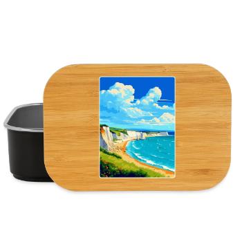 Isle Of Wight Vintage Travel Poster WPA Souvenir - Lunch Box - black - Front