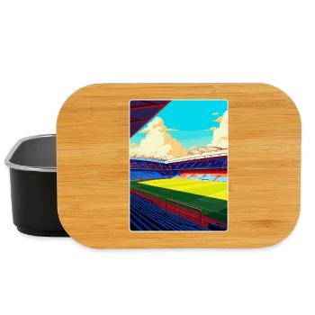 Selhurst Park Stadium Travel Poster Souvenir WPA - Lunch Box - black - Front