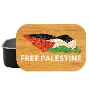 Freies Palästina - Lunch Box - Schwarz - Vorne