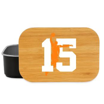 NUMBER 15 BASKETBALL 15TH BIRTHDAY - Lunch Box - black - Front
