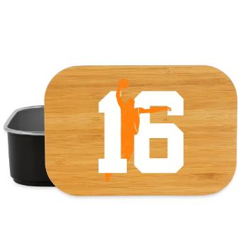 NUMBER 16 BASKETBALL 16TH BIRTHDAY - Lunch Box - black - Front