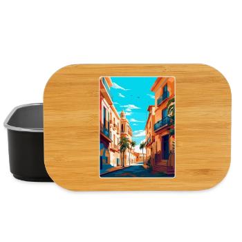 Valencia Spain Vintage Travel Poster Souvenir WPA - Lunch Box - black - Front