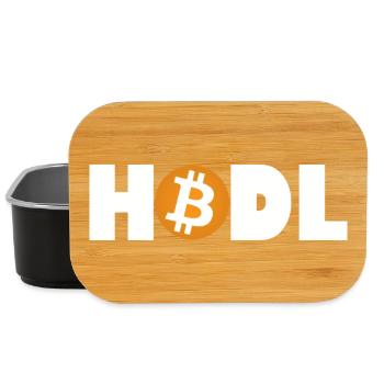 Mode Bitcoin HODL : Activé - Boîte à goûter - noir - Devant