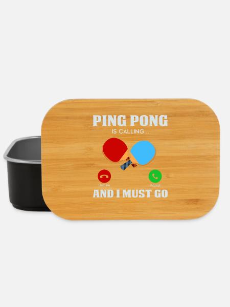 Ping-pong - Boîte à goûter - noir