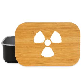 Nuklear Symbol Zeichen - Lunch Box - Schwarz - Vorne