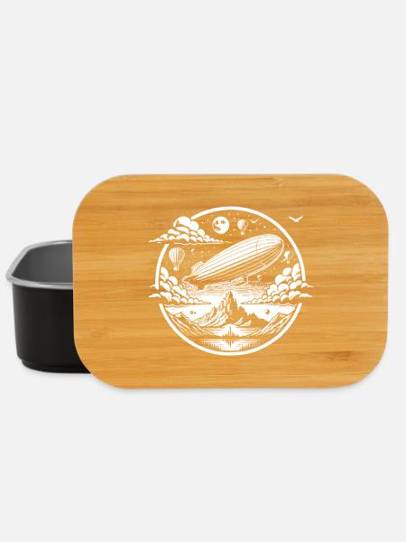 Airship Logo - Lunch Box - black
