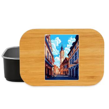 Weimar Germany Vintage Travel Poster Souvenir WPA - Lunch Box - black - Front