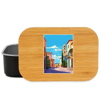 Andalusien Spanien Vintage Reiseplakat WPA Souvenir - Lunch Box - Schwarz - Vorne