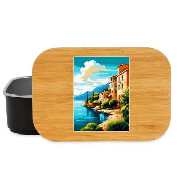 Mallorca Spanien Vintage Reiseplakat Souvenir WPA - Lunch Box - Schwarz - Vorne